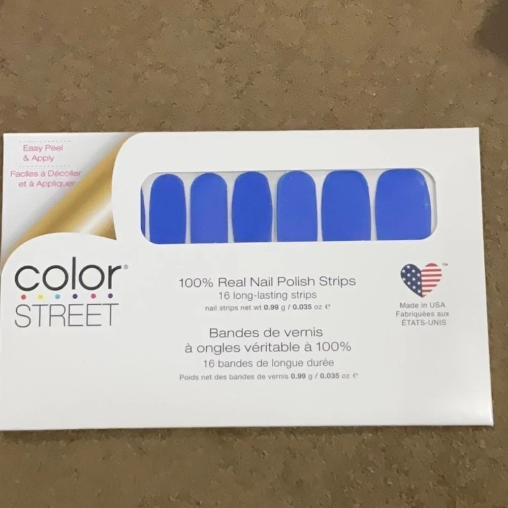Color Street Blue Nail Polish Strips - Lagoon